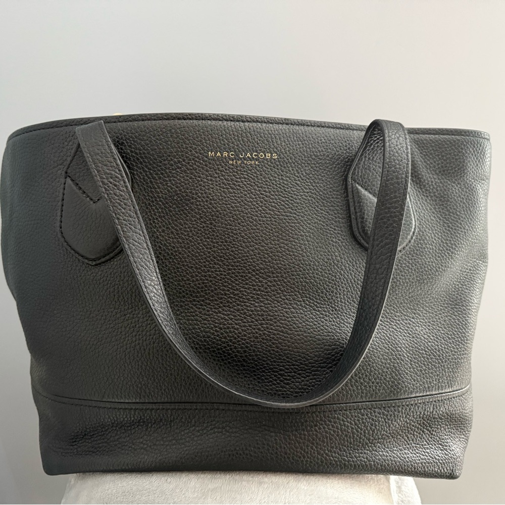 Marc Jacobs Black Leather Tote